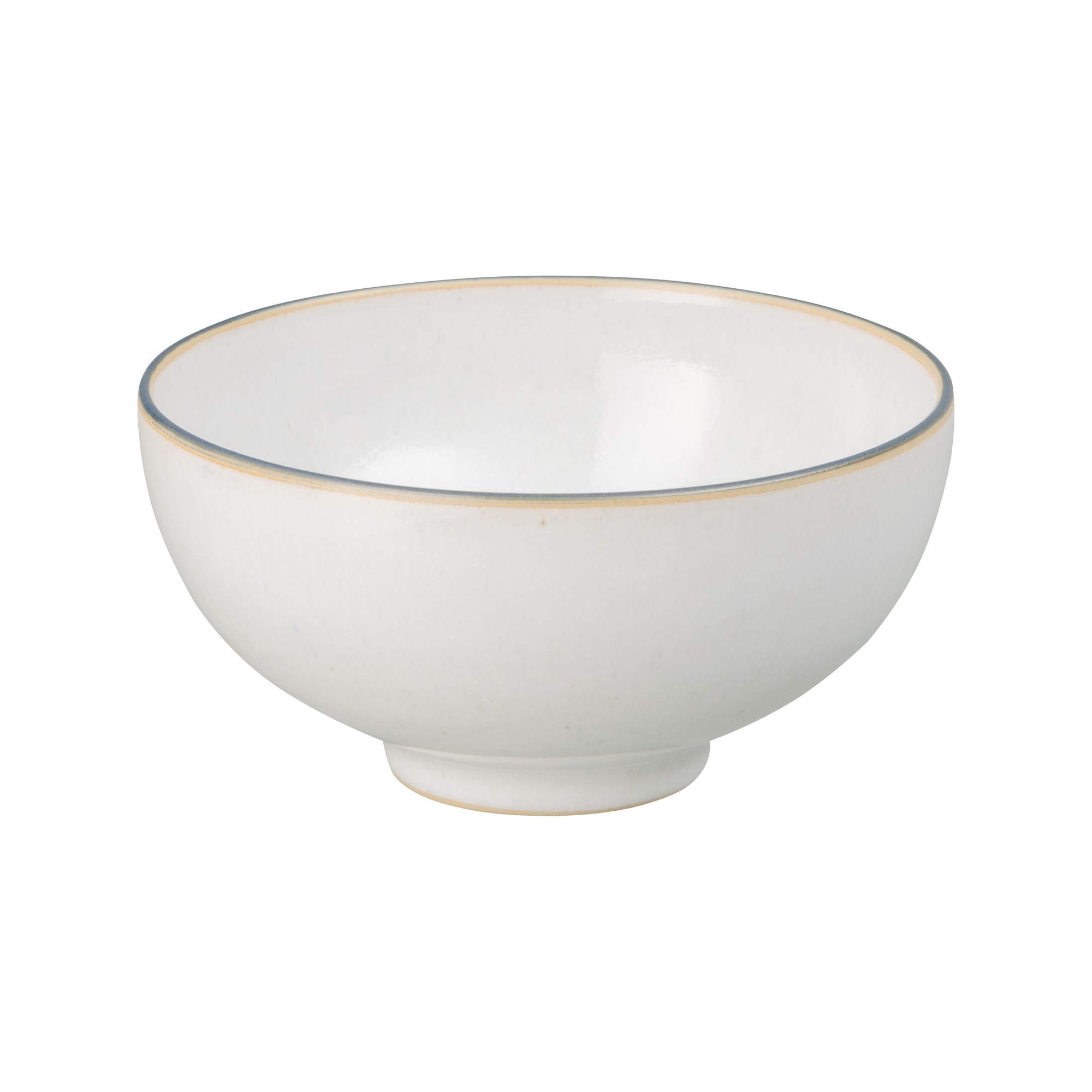 Product photograph of Studio Grey White Rice Bowl from Denby Retail Ltd